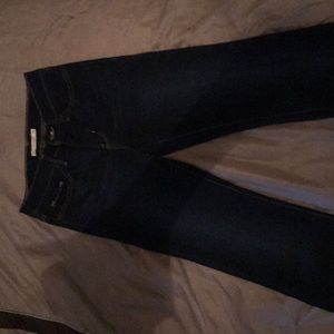 Levi Strauss 315 shaping bootcut dark blue jeans